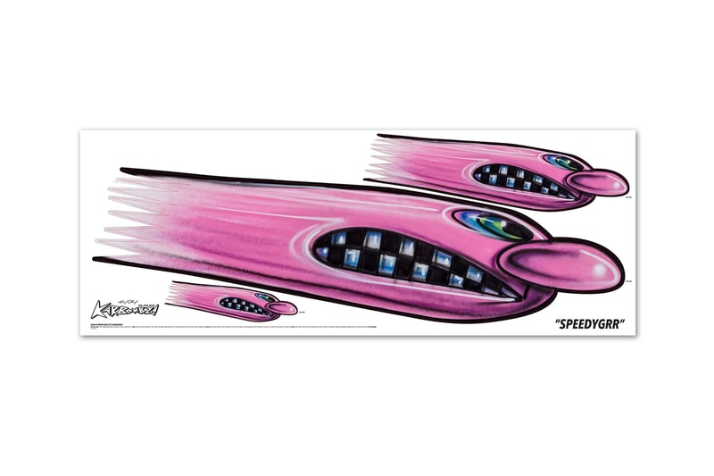 Kenny Scharf KARBOMBZ! DECALS Graffiti Art Car Sticker