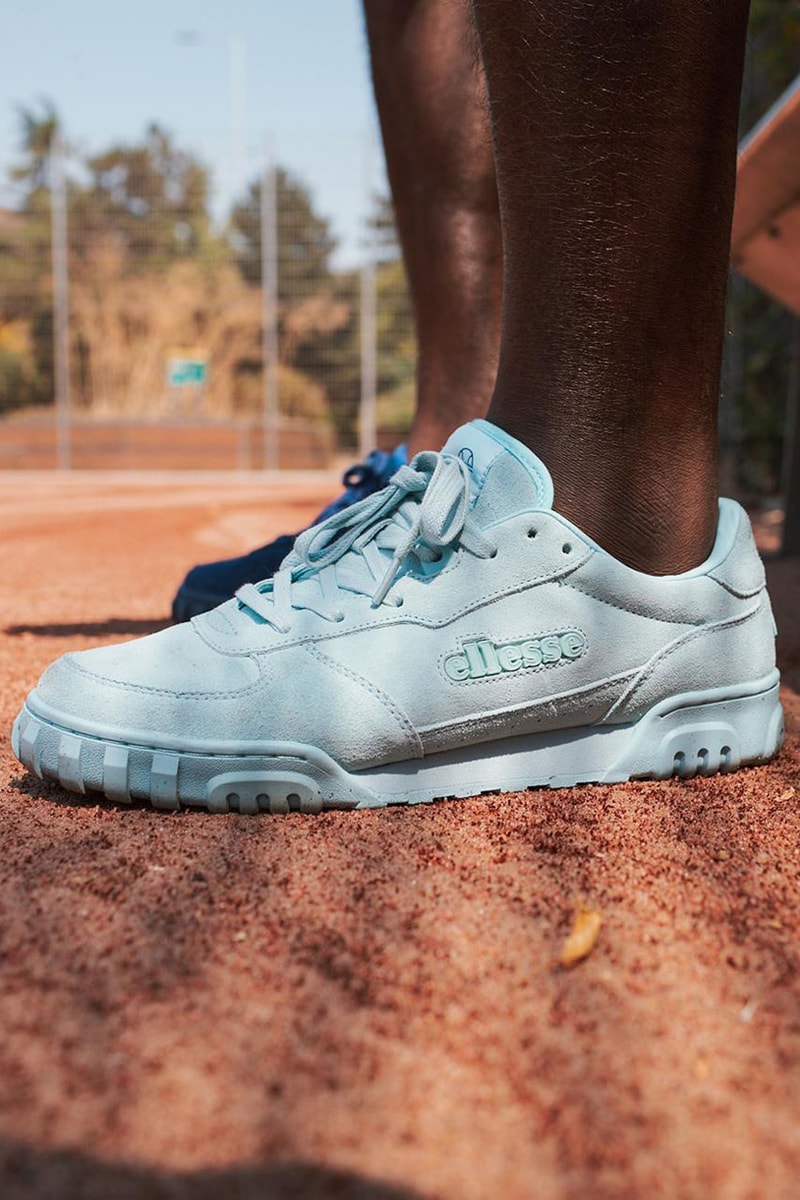 Ellesse King of Trainers Franklin Boateng Offspring Tennis Wimbledon Football Tottenham Fashion Sneakers Apparel Collaboration