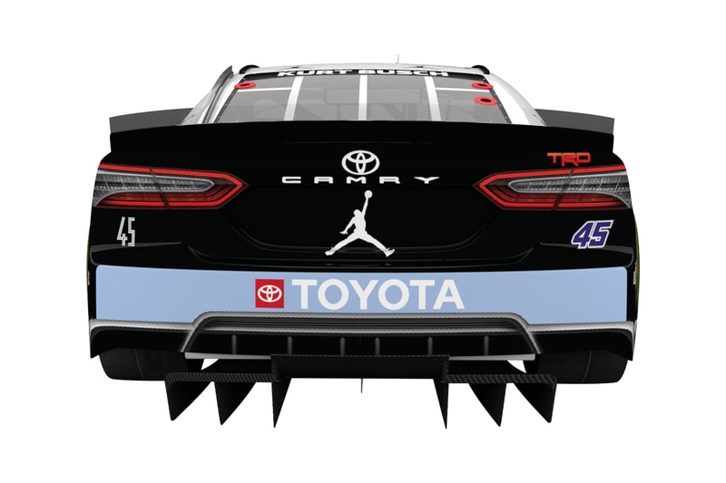 Kurt Busch Jordan Brand NASCAR Air Jordan 11 Concord Car Richmond Raceway Federated Auto Parts 400 23XI Racing Cup Series