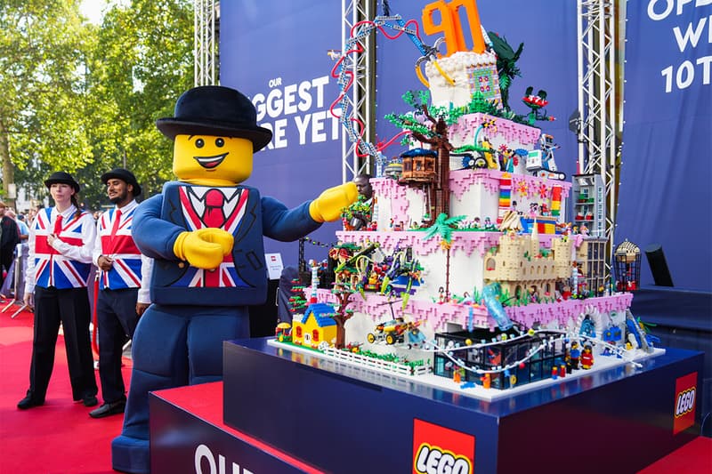 lego toys collectibles london united kingdom britain england leicester square opening refurbishment expansion 