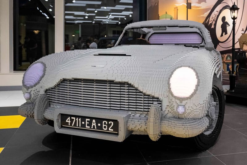 LEGO Presents a Life-Sized Version of James Bond's Aston Martin DB5