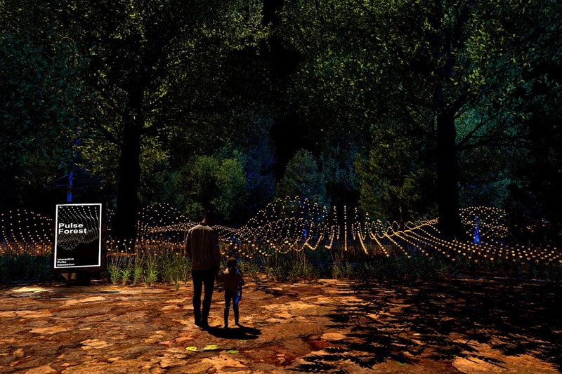Rafael Lozano-Hemmer 'Listening Forest' Crystal Bridges