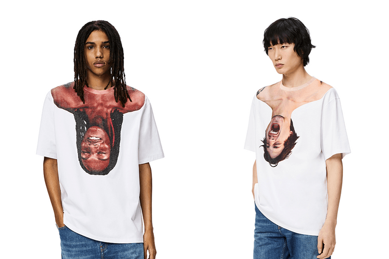 LOEWE's Fall 2022 Face T-shirts are a Mixed Reflection
