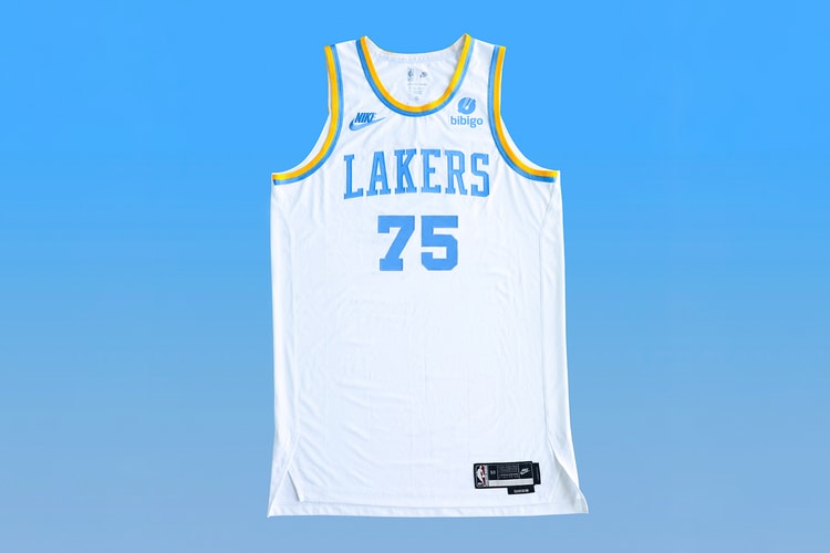 Los Angeles Lakers Honor Its MPLS Blue and Gold Colorway for 75th Anniversary Jersey