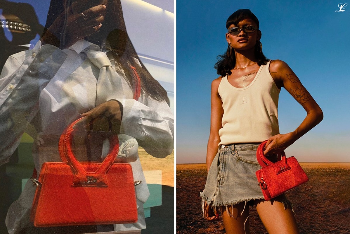 raul lopez ana bag orange ponyhair video digital campaign illusion augmented reality reality distortion purse new one-day