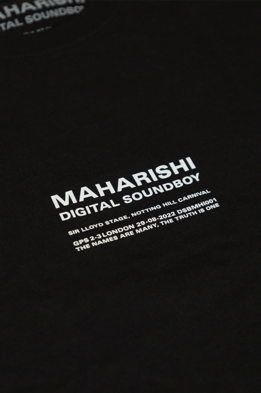 Maharishi Shy FX Digital Sound Boy Notting Hill Carnival Music Streetwear Fashion London EARSNOT Style