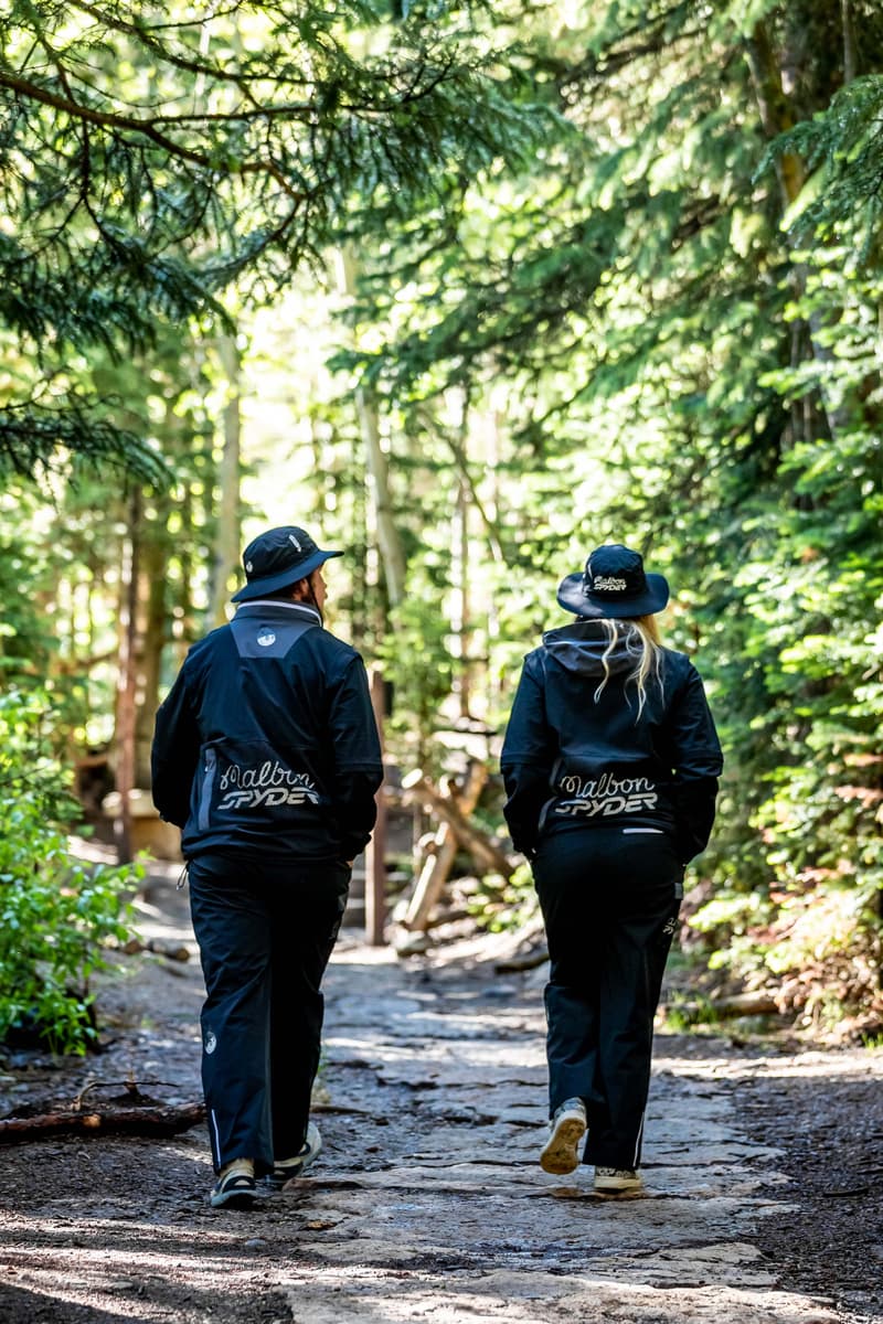  Malbon Spyder Limited-Edition Collection hats jackets pants yellow blue black