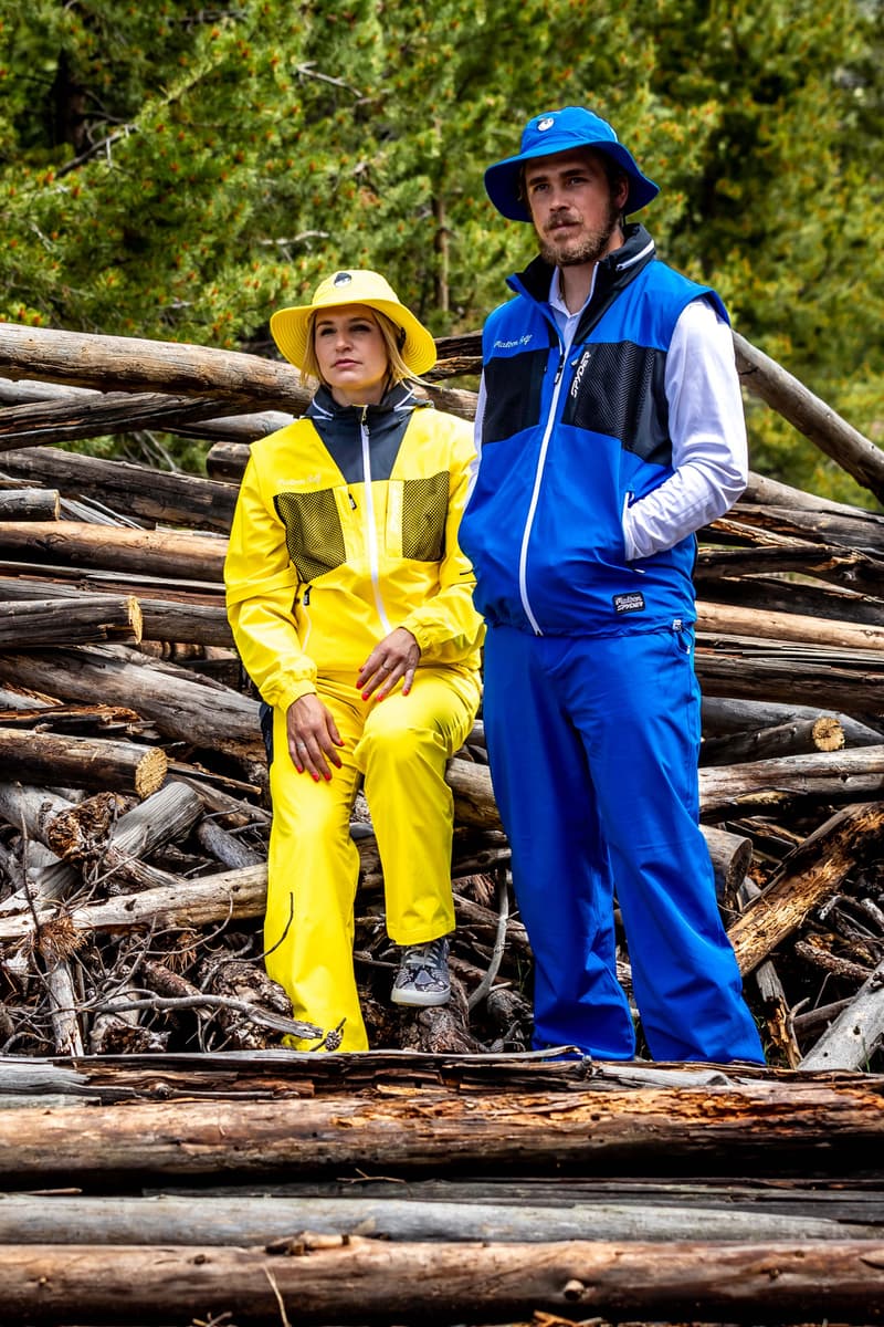  Malbon Spyder Limited-Edition Collection hats jackets pants yellow blue black