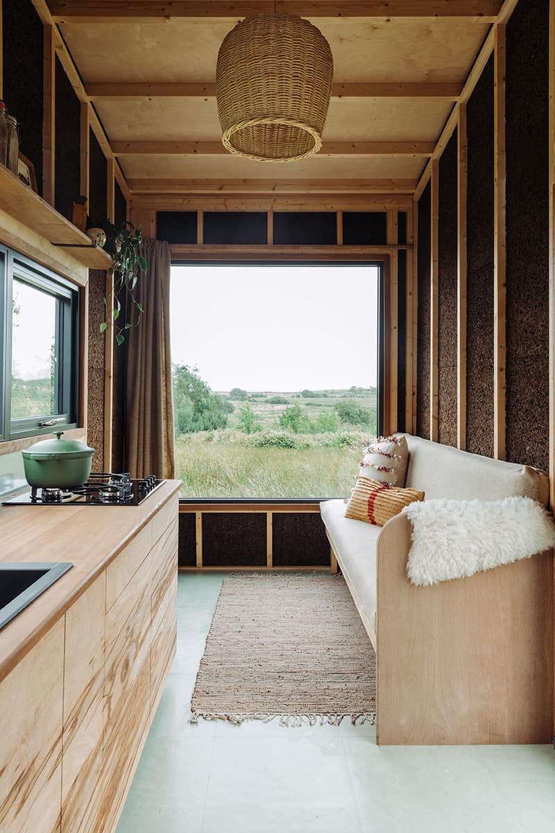 Common Knowledge Unveils Hemp-Clad Micro Home on Wheels