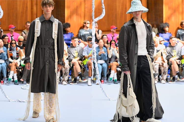 Holzweiler Skydives Onto the Runway for SS23 "In Motion" Collection