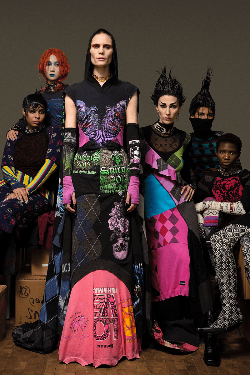 Marine Serre Fall Winter 2022 "Hard Drive" Collection Runway Release Information FW22 Lookbook