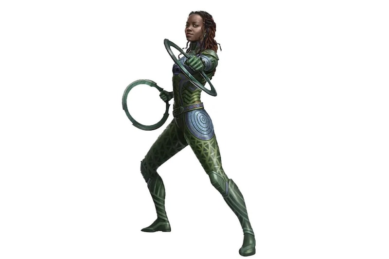 marvel studios cinematic universe black panther shuri nakia okoye mbaku namor namora attuma wakanda forever key art characters ironheart