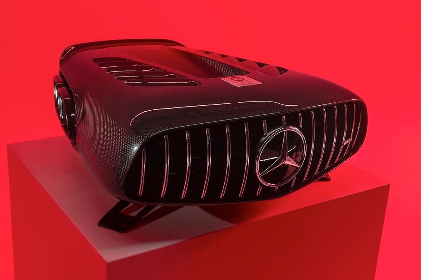 Mercedes-AMG GT Inspires iXOOST Latest Bespoke Speakers carbon fiber grille diffuser tailpipe black badge release info date