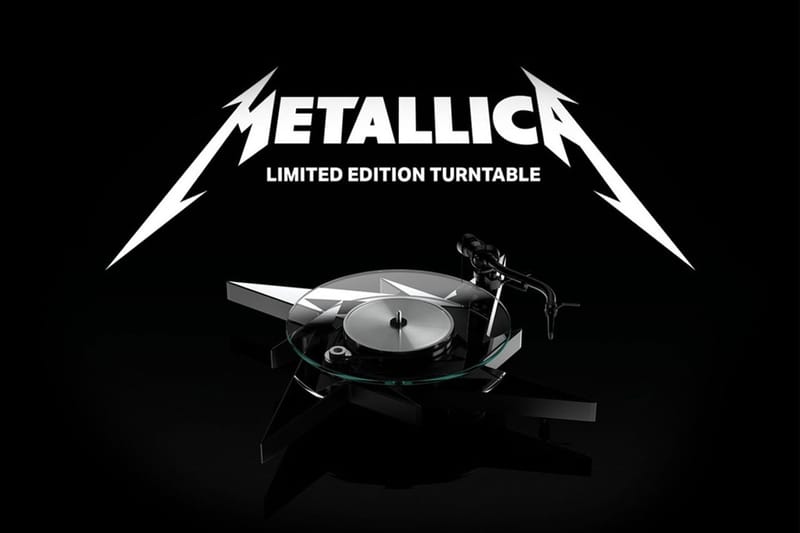 Pro-Ject Teams Up With Metallica for Special-Edition Turntable