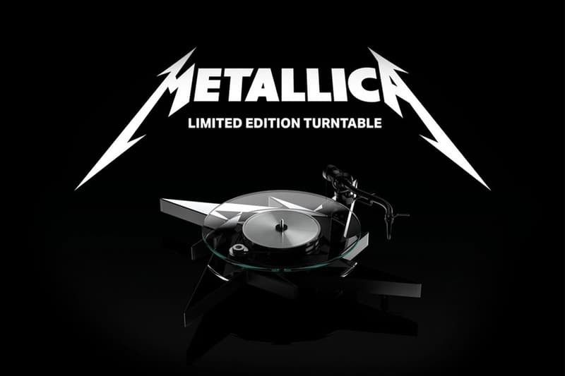 Pro-Ject Audio Systems Metallica limited edition turntable