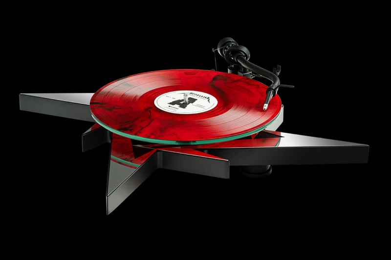 Pro-Ject Audio Systems Metallica limited edition turntable
