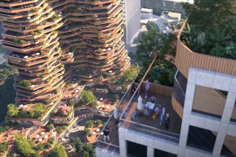 MVRDV Designs Pair of Cliff-Like Skyscrapers for Nanjing