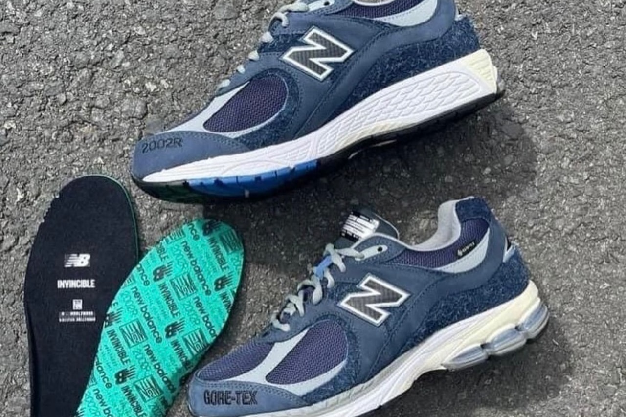 n hoolywood invincible new balance 2002r gore tex navy release date info store list buying guide photos price 