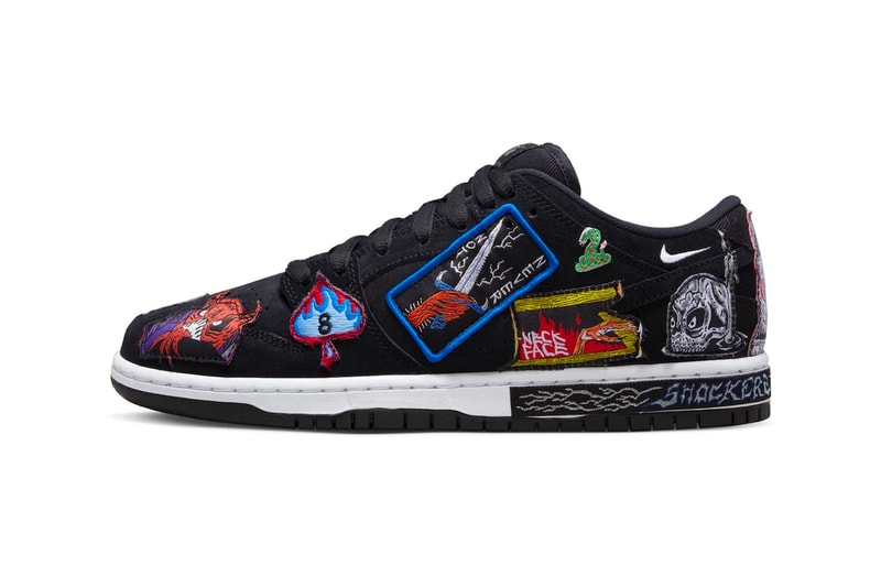 Neckface Nike SB Dunk Low Official Look Release Info DQ4488-001 Date Buy Price 