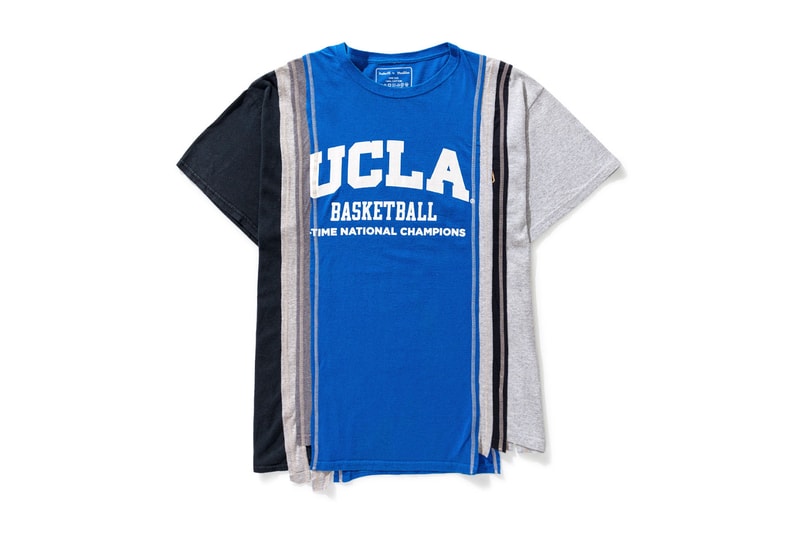 NEEDLES Upcycled College Tees Fall Winter 2022 Collection HBX Release Info Buy Price College