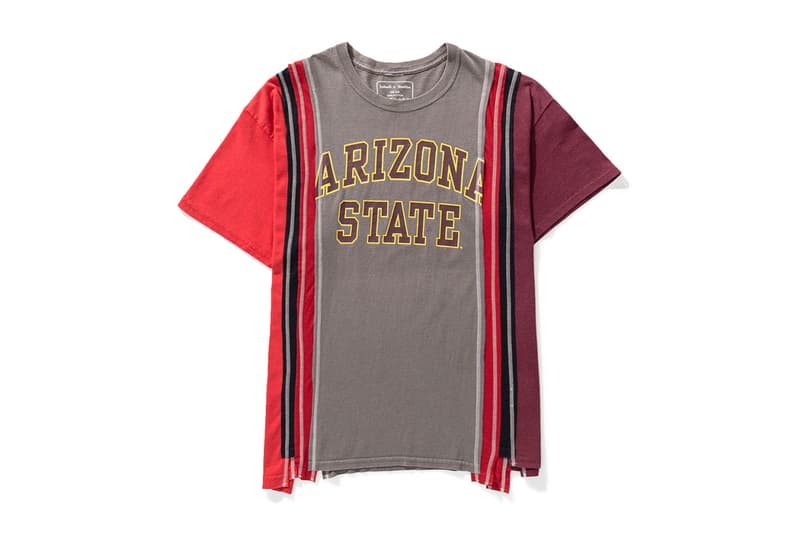 NEEDLES Upcycled College Tees Fall Winter 2022 Collection HBX Release Info Buy Price College