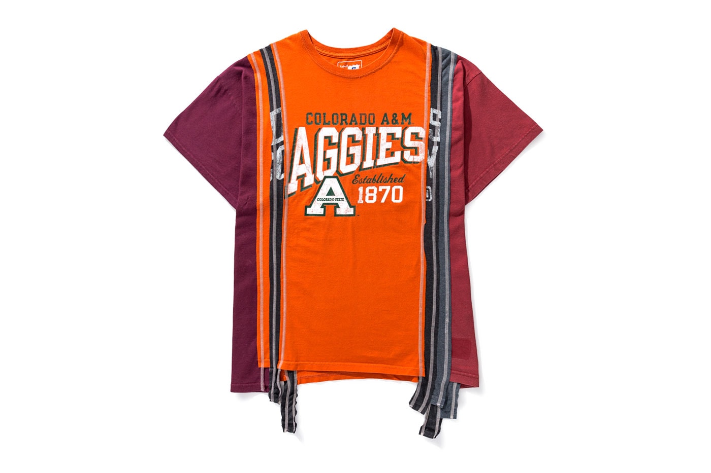 NEEDLES Upcycled College Tees Fall Winter 2022 Collection HBX Release Info Buy Price College