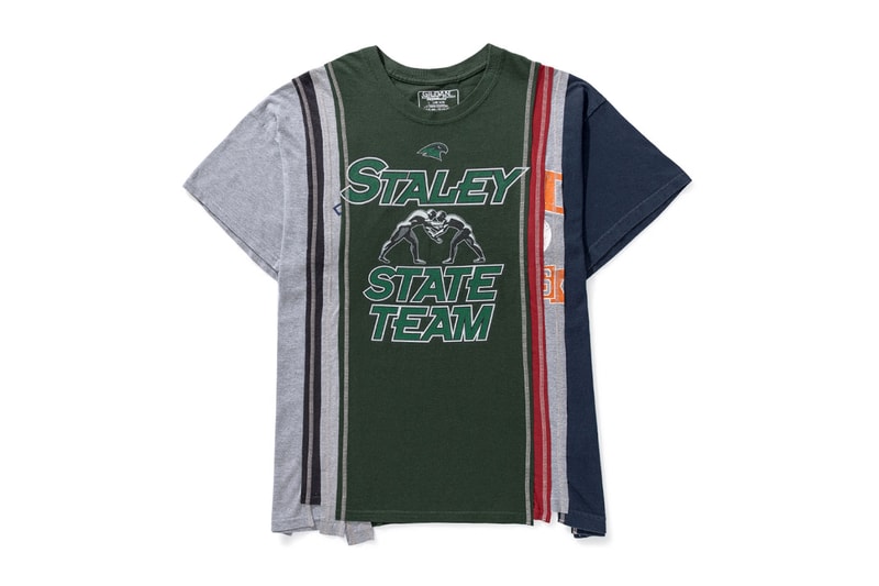 NEEDLES Upcycled College Tees Fall Winter 2022 Collection HBX Release Info Buy Price College
