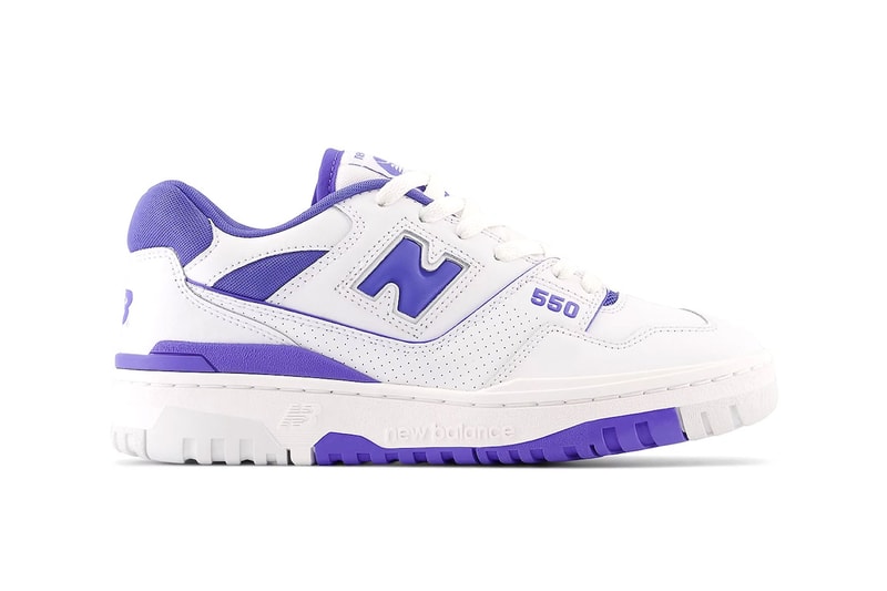 New balance 550 aura purple silver birch bbw550ws bbw550wb leather mesh august 11 110 usd release info date price