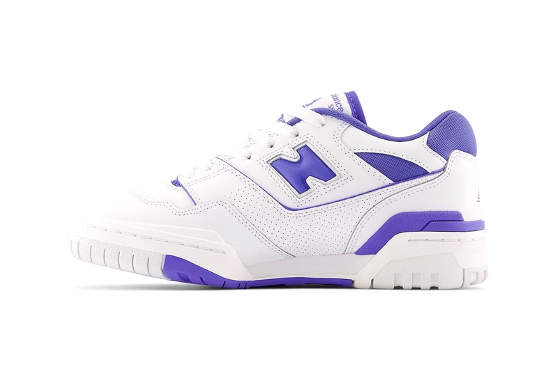New balance 550 aura purple silver birch bbw550ws bbw550wb leather mesh august 11 110 usd release info date price