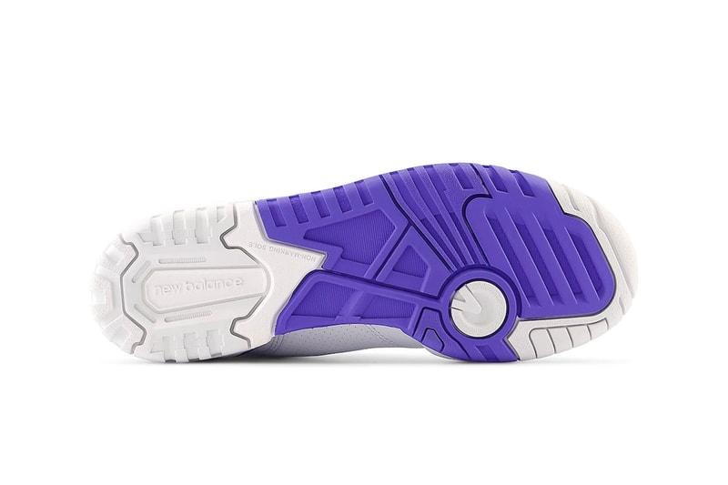New balance 550 aura purple silver birch bbw550ws bbw550wb leather mesh august 11 110 usd release info date price