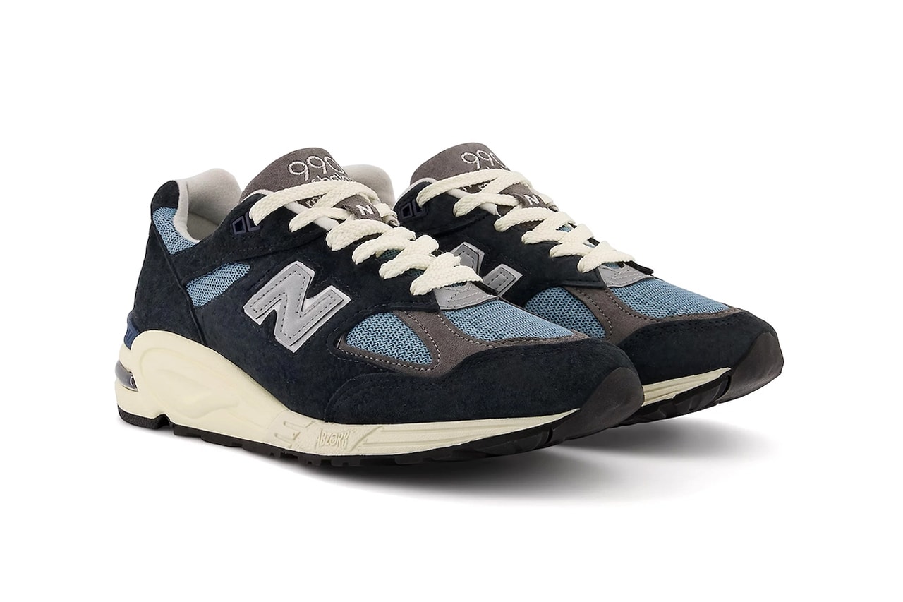 New Balance MADE in USA 990v2 Navy Castlerock M990TB2 Release Info date store list buying guide photos price