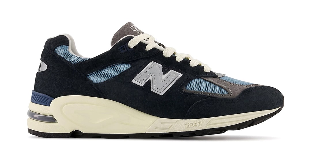 New Balance MADE in USA 990v2 Navy Castlerock Release | Hypebeast