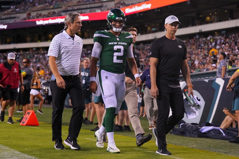 Zach Wilson Injured Preseason NFL New York Jets