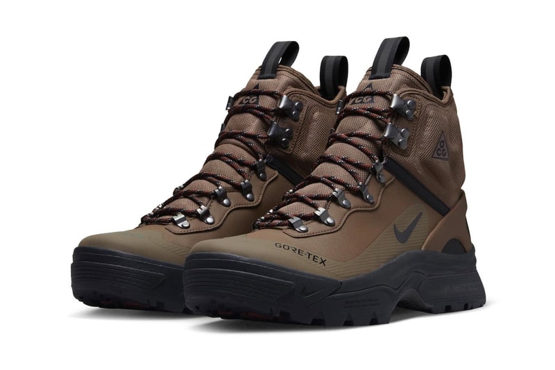 Nike ACG Air Zoom Gaiadome GORE-TEX Trails End Brown Release 2022 Info Date Buy Price