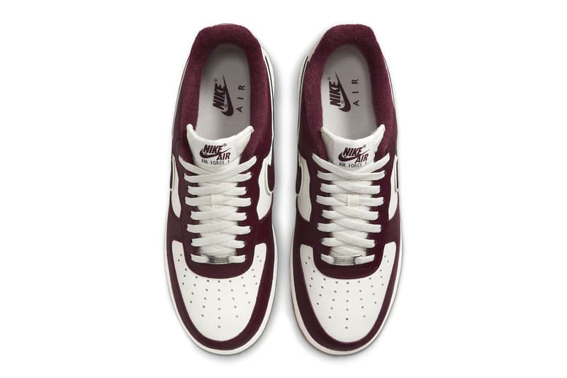 Nike Air Force 1 Low Blue Red Brown gum white College pack DQ7659 101 102 maroon release info date price