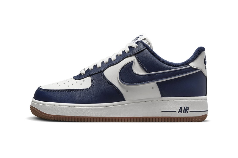Nike Air Force 1 Low Blue Red Brown gum white College pack DQ7659 101 102 maroon release info date price