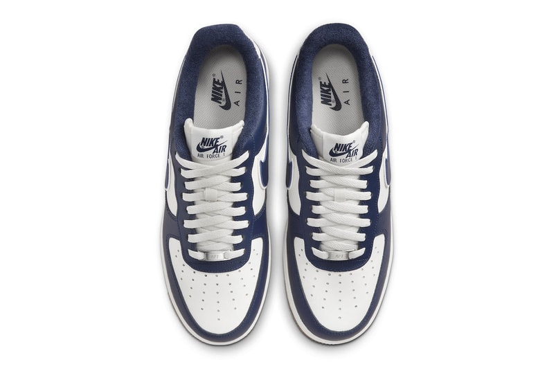 Nike Air Force 1 Low Blue Red Brown gum white College pack DQ7659 101 102 maroon release info date price