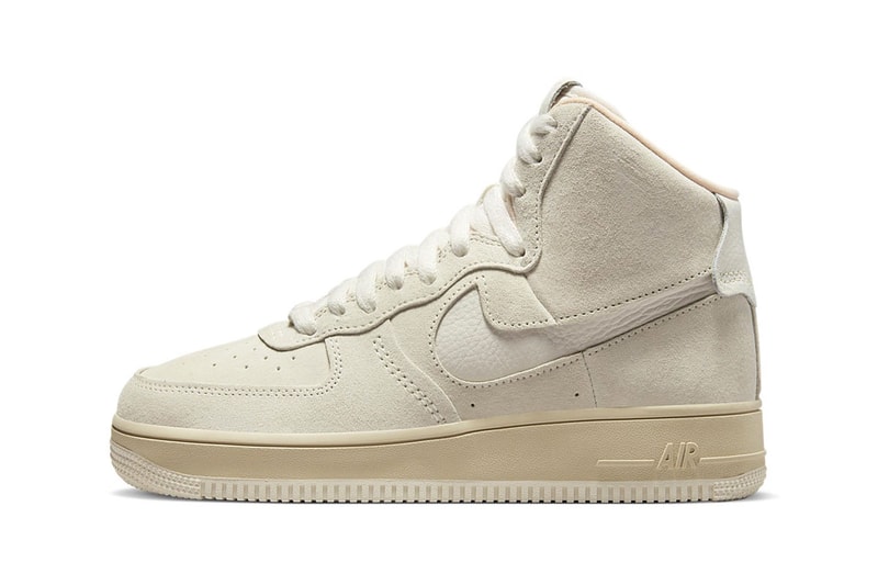 Nike Air Force 1 High Sculpt sail phantom sesame pure platinum dc3590 105 release info date price