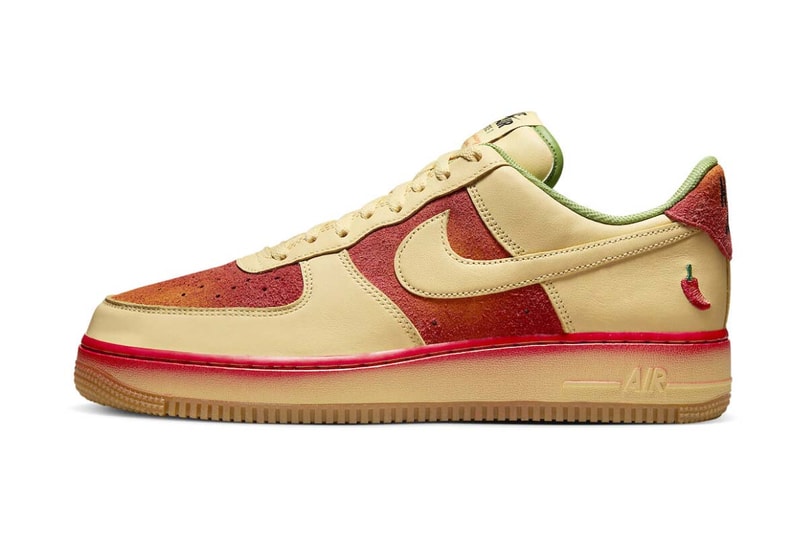 Official Look at the Nike Air Force 1 Low Anniversary Edition “Chili Pepper”