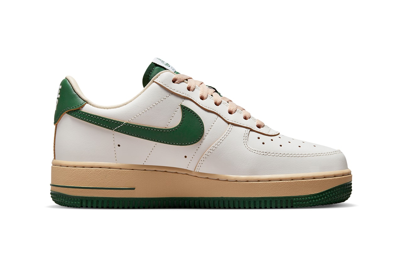 This Nike Air Force 1 Low Sail Gorge Green Has Strong Vintage Vibes -  Sneaker News