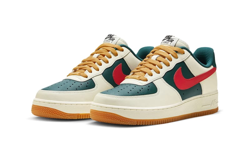 red gucci air force ones