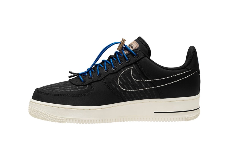 Nike Air Force 1 Moving Company Tom Sachs Nikecraft general purpose shoes blue toggle lace moving release info date price
