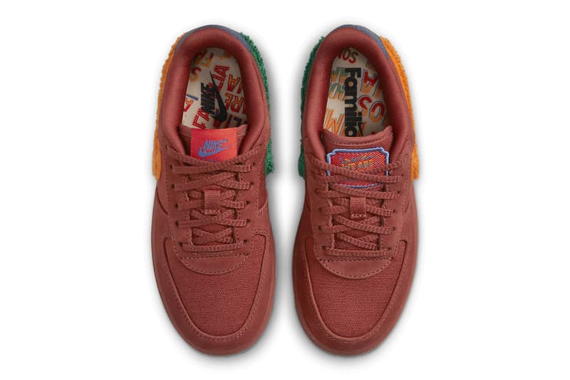 Nike Air Force 1 Low We Are Familia DX9285-600 First Look dia de muertos