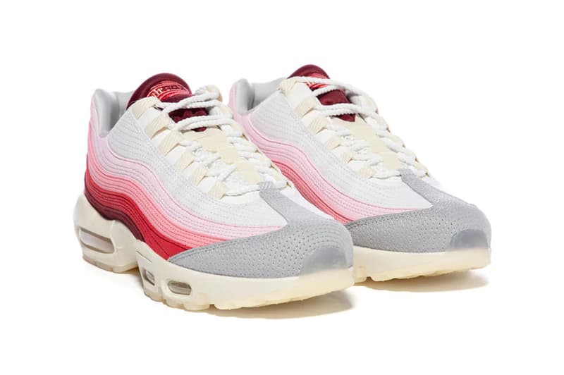 Nike Air Max 95 QS Team Red University Red Summit White Running Shoe Sneaker Trainer Footwear Fashion Sportswear 