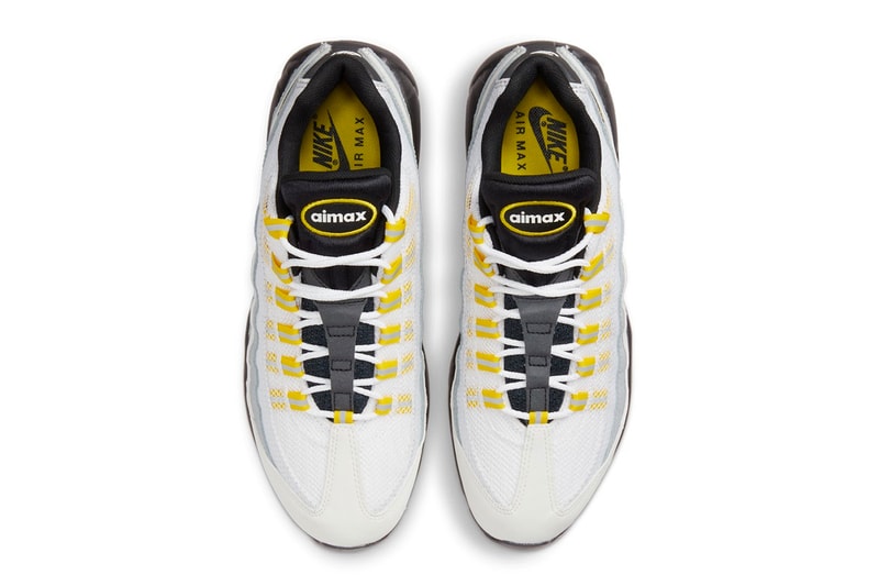 nike sportswear air max 95 tour yellow black wolf grey DQ3982 100 official release date info photos price store list buying guide