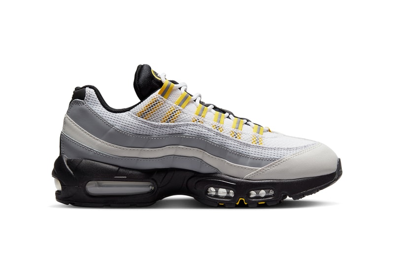 nike sportswear air max 95 tour yellow black wolf grey DQ3982 100 official release date info photos price store list buying guide