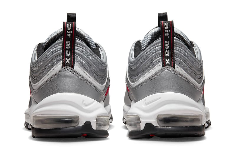 foot locker nike silver 97