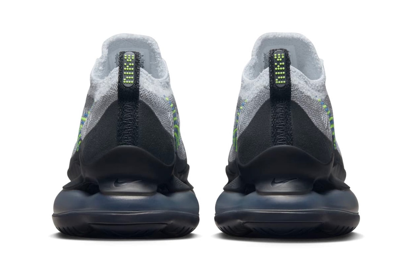 Nike Air Max Scorpion Wolf Grey Official Look Release Info DJ4701-002 Date Buy Price Volt Wolf Grey Dark Smoke Grey