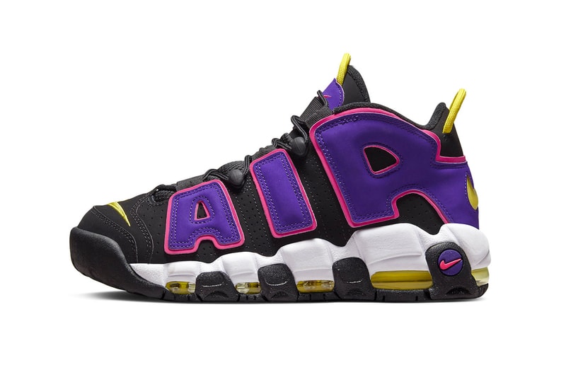 Nike Air More Uptempo Surfaces in Black and Court Purple air jordan jordan brand sportswear shoes
