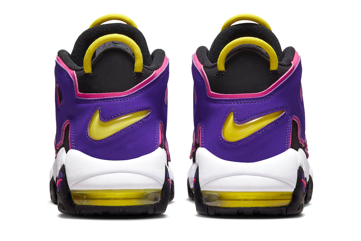 Nike Air More Uptempo Surfaces in Black and Court Purple air jordan jordan brand sportswear shoes